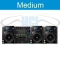 Pioneer DJ set 3 (3x CDJ 3000 + 1x DJM 900 NXS 2)