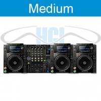 Pioneer DJ set 3 (3x CDJ 3000 + 1x DJM 900 NXS 2)