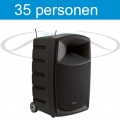 Draadloze speaker met 2 microfoons / USB / Bluetooth