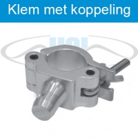 Scaff klem met koppeling