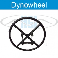 Truss Dyno Wheel Zwart Ø 1m