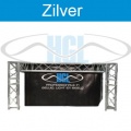 DJ booth truss PRO33 zilver