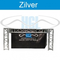 DJ booth truss PRO33 zilver