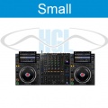 Pioneer DJ set 1 (2x CDJ 3000 + 1x DJM A9)