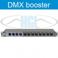 DMX booster 3P / 8 kanalen