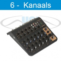 Mengtafel Audiophony Mi6U 6-kanaals